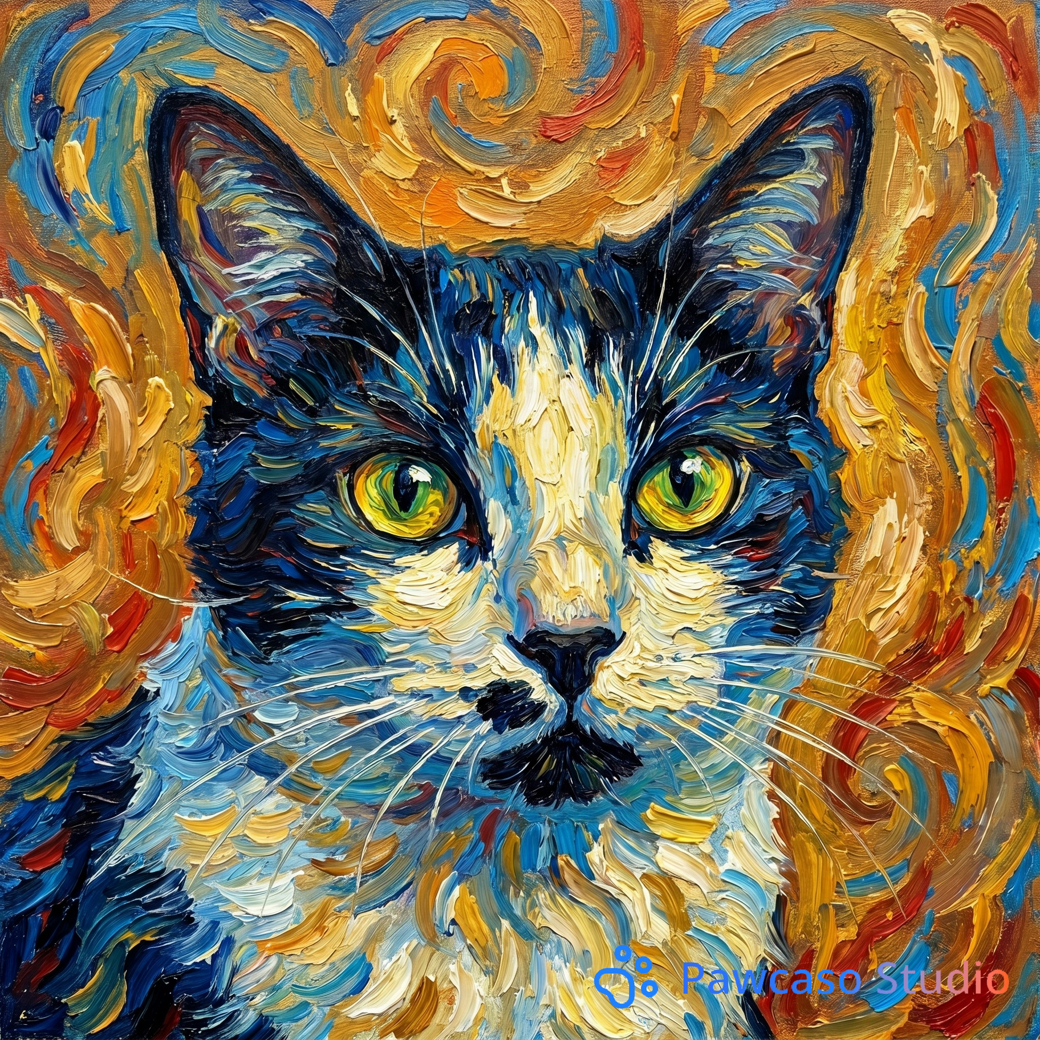 D’ART's Van Gogh portrait