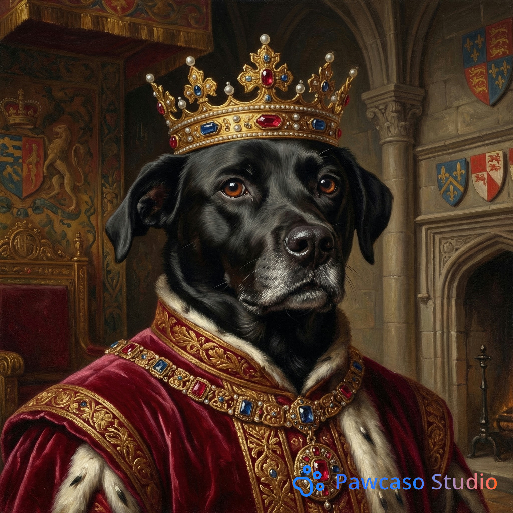 Cyrus's Royal portrait