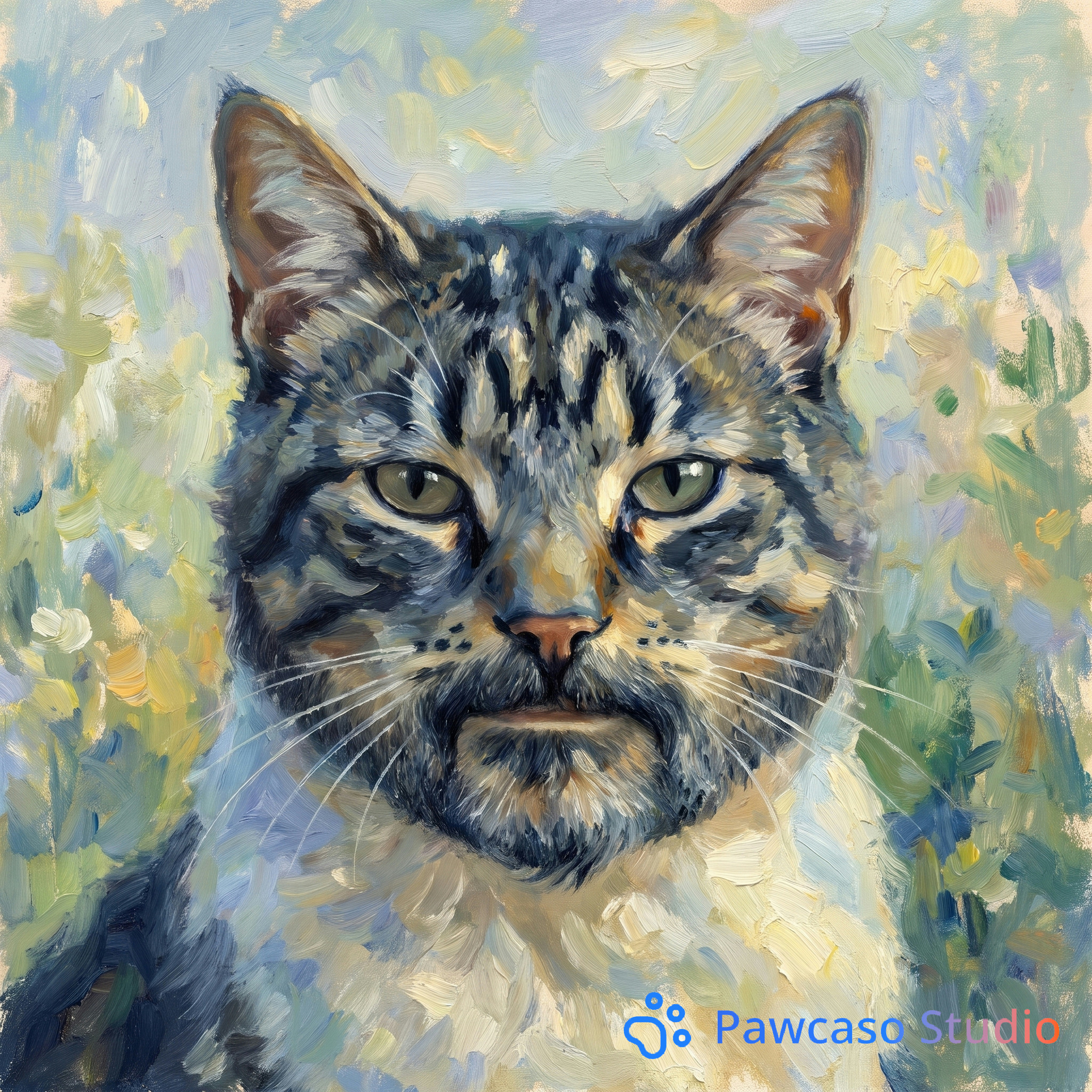 George's Monet portrait