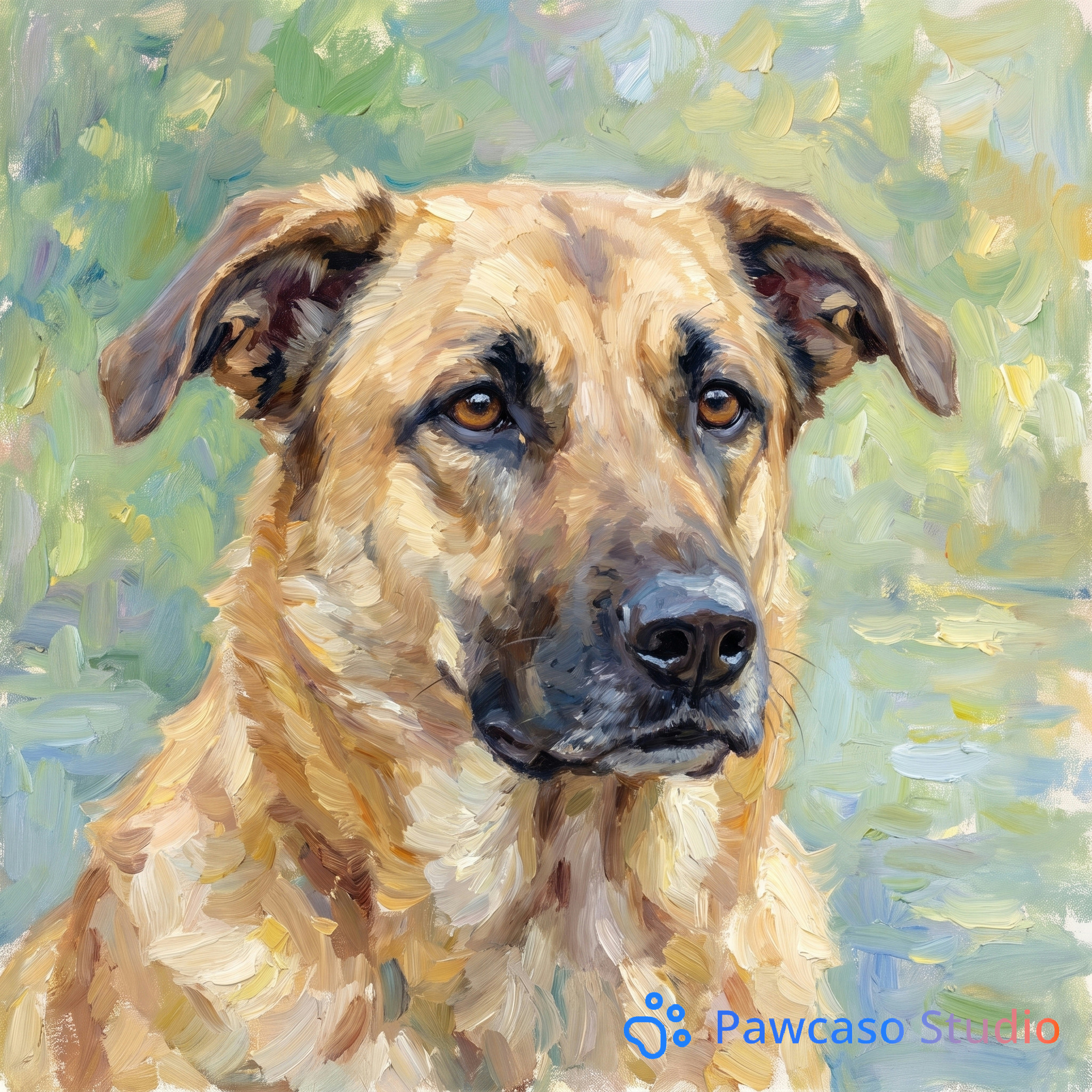 Savina's Monet portrait