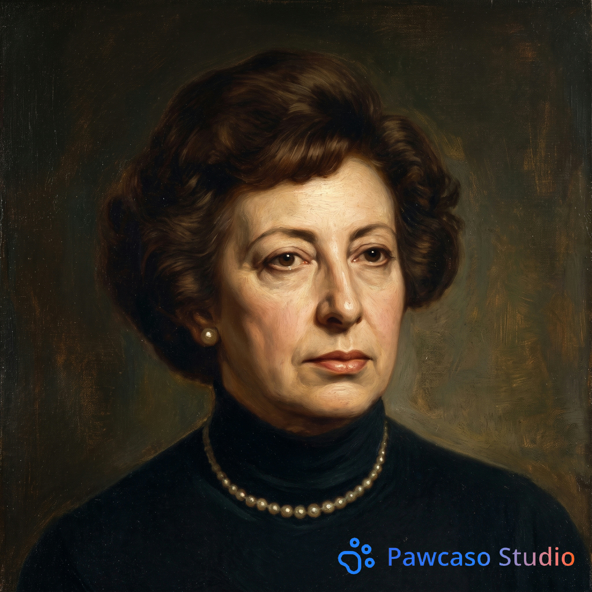 Mom's Renaissance portrait