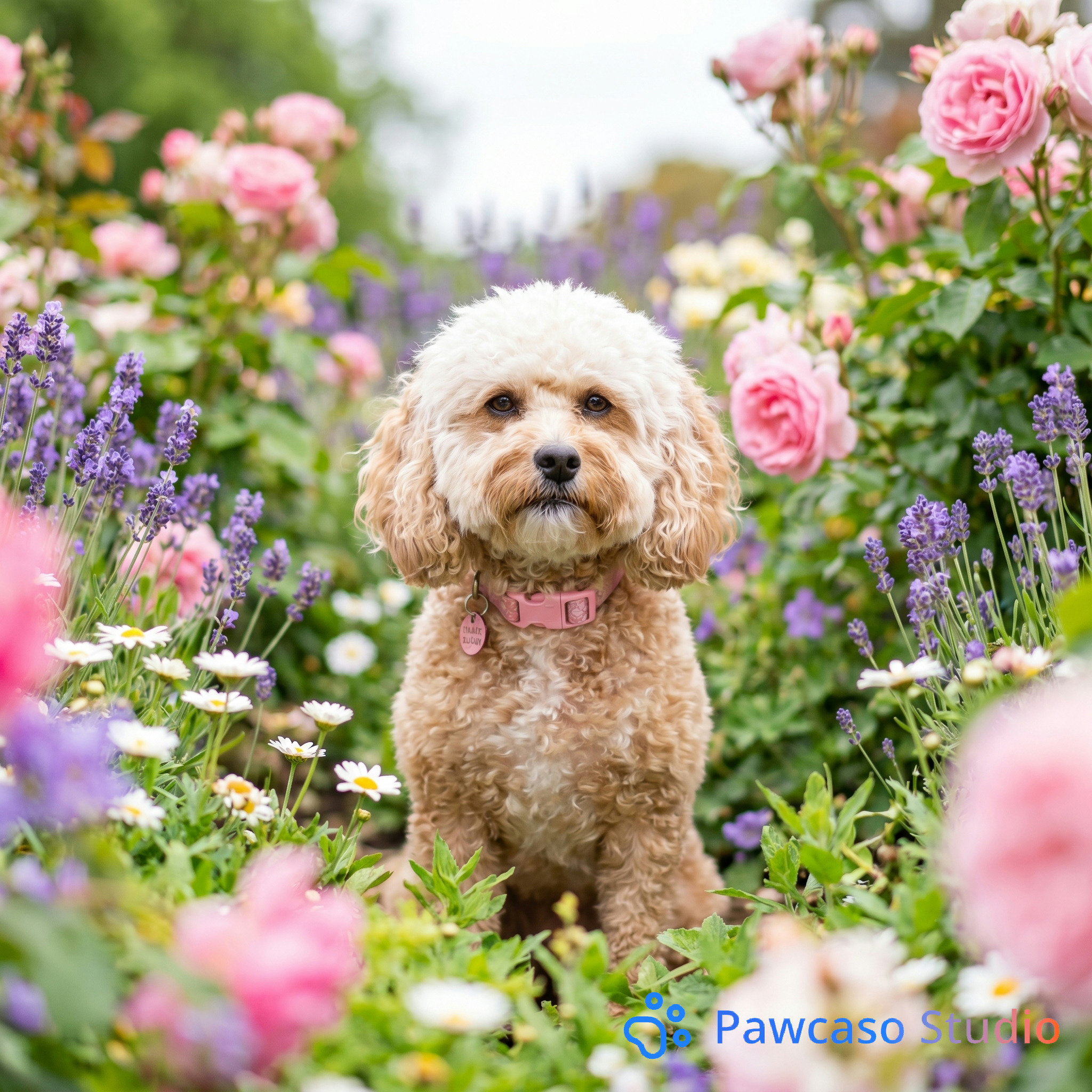 Ellie's Flower Garden portrait