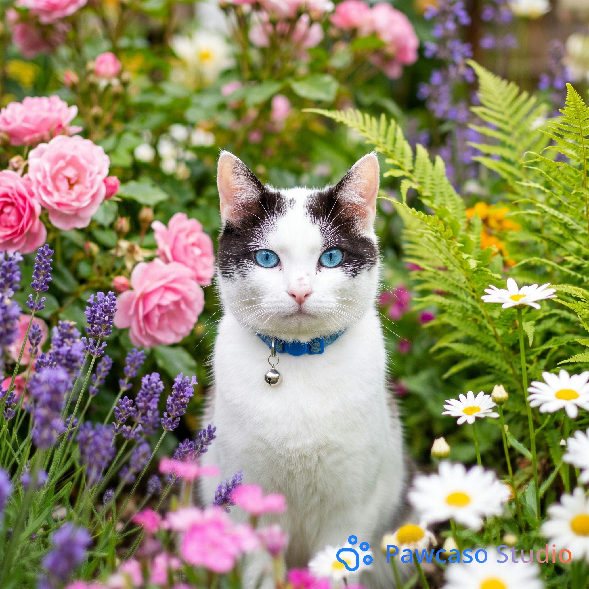 Micho's Flower Garden portrait