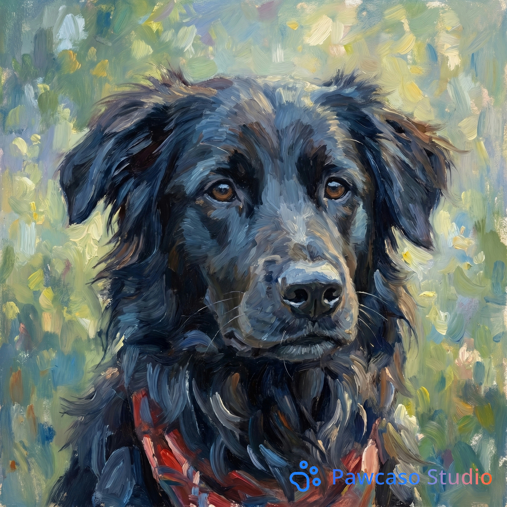 Willow Test's Monet portrait