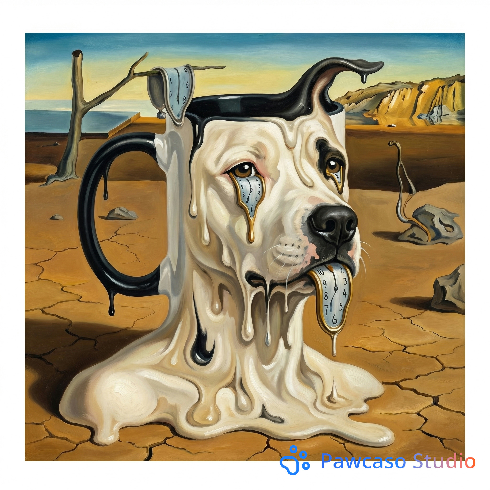 22's Dali portrait