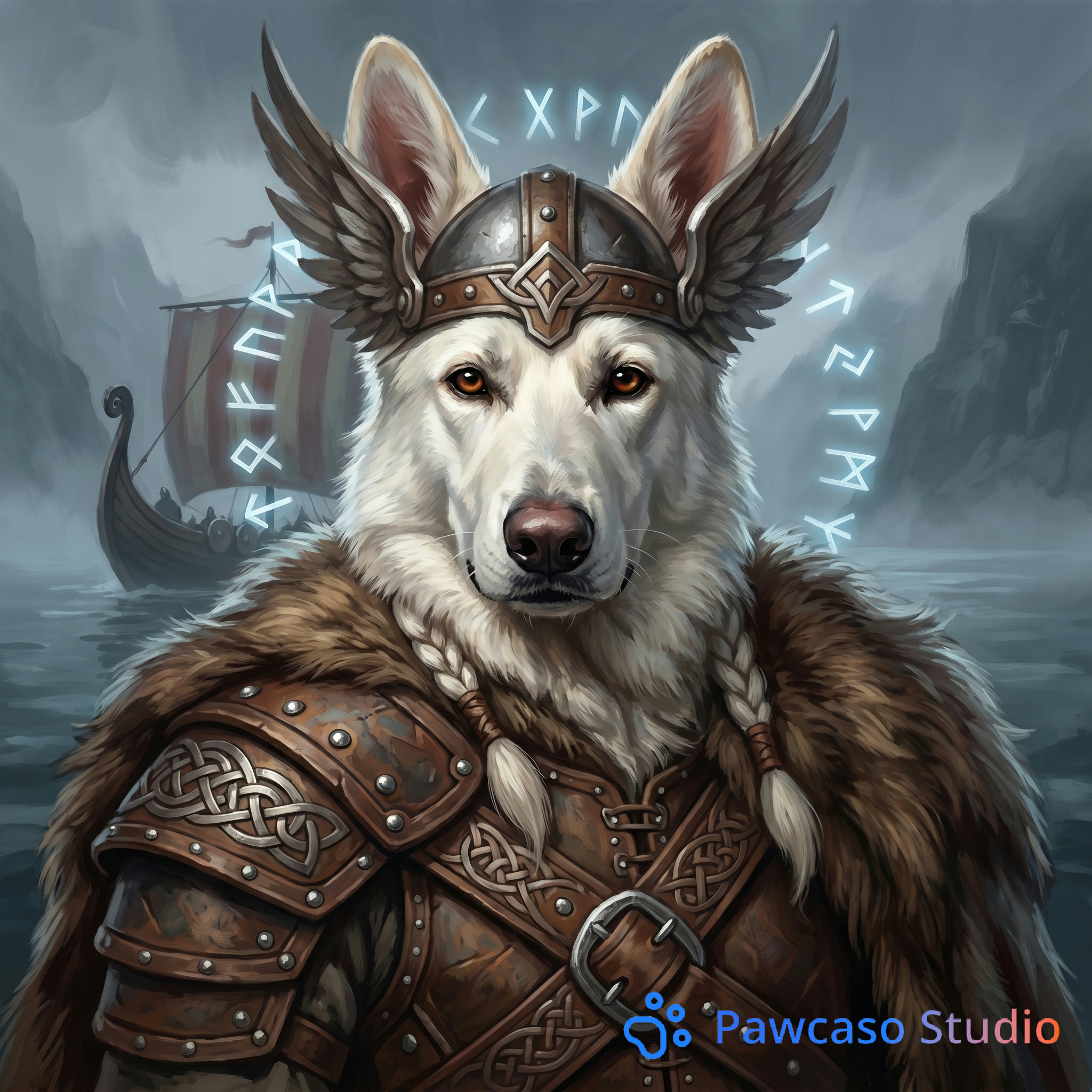 Lucky1's Viking portrait