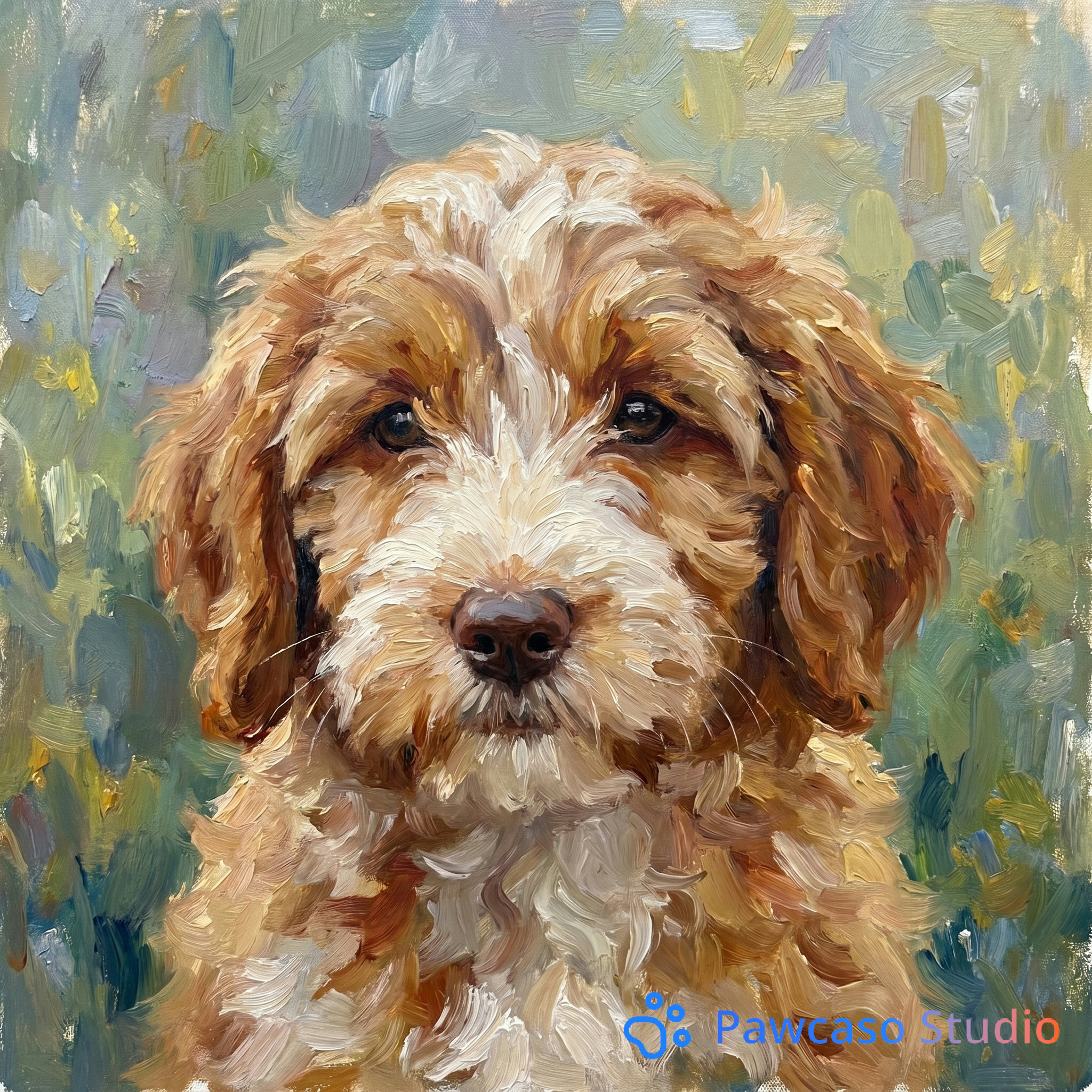 Edgar Allan PUP's Monet portrait
