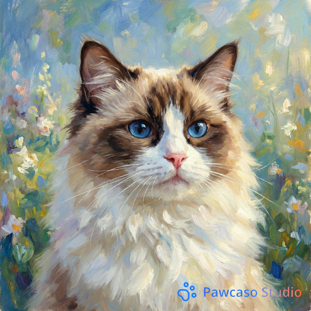 Liki's Monet portrait
