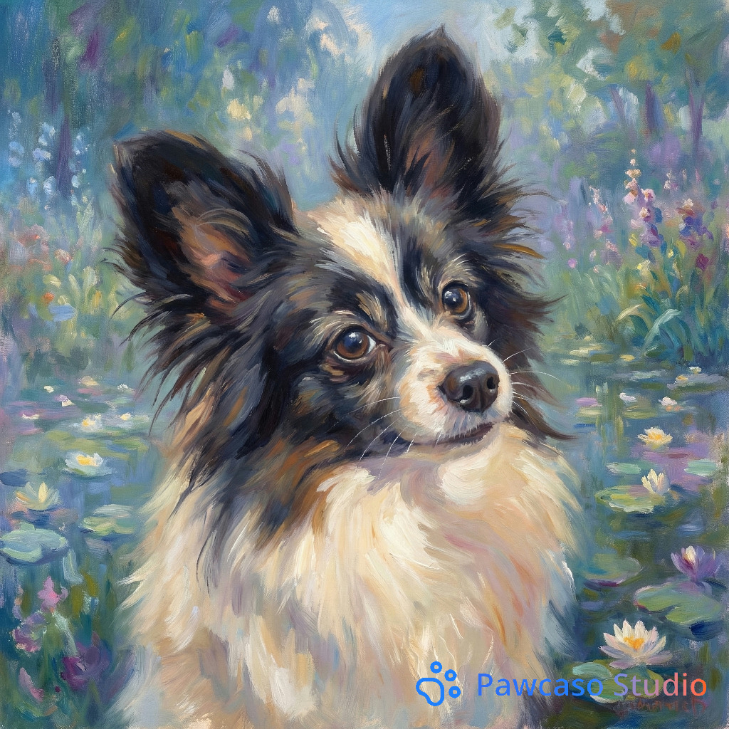 Tink's Monet portrait
