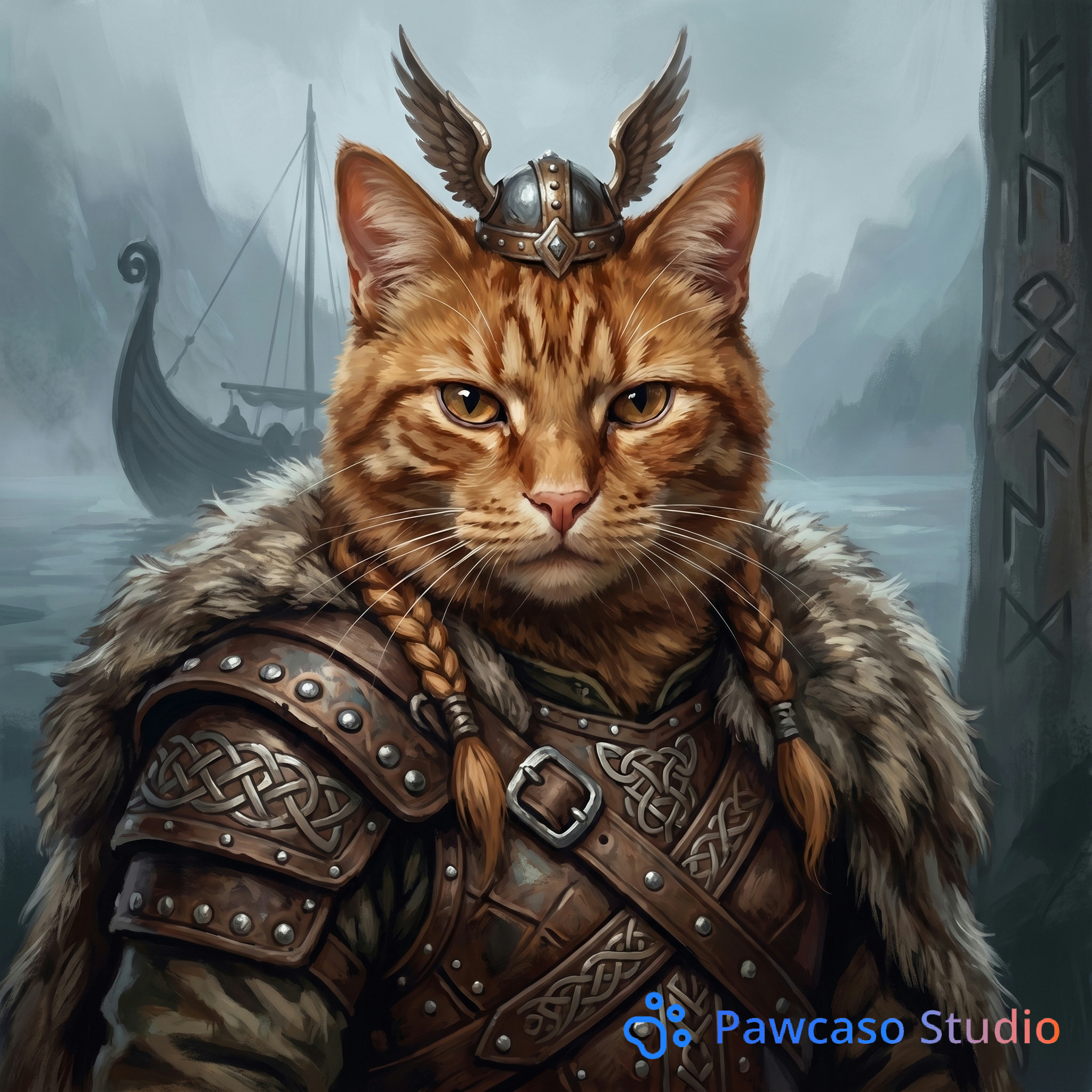Fineas's Viking portrait