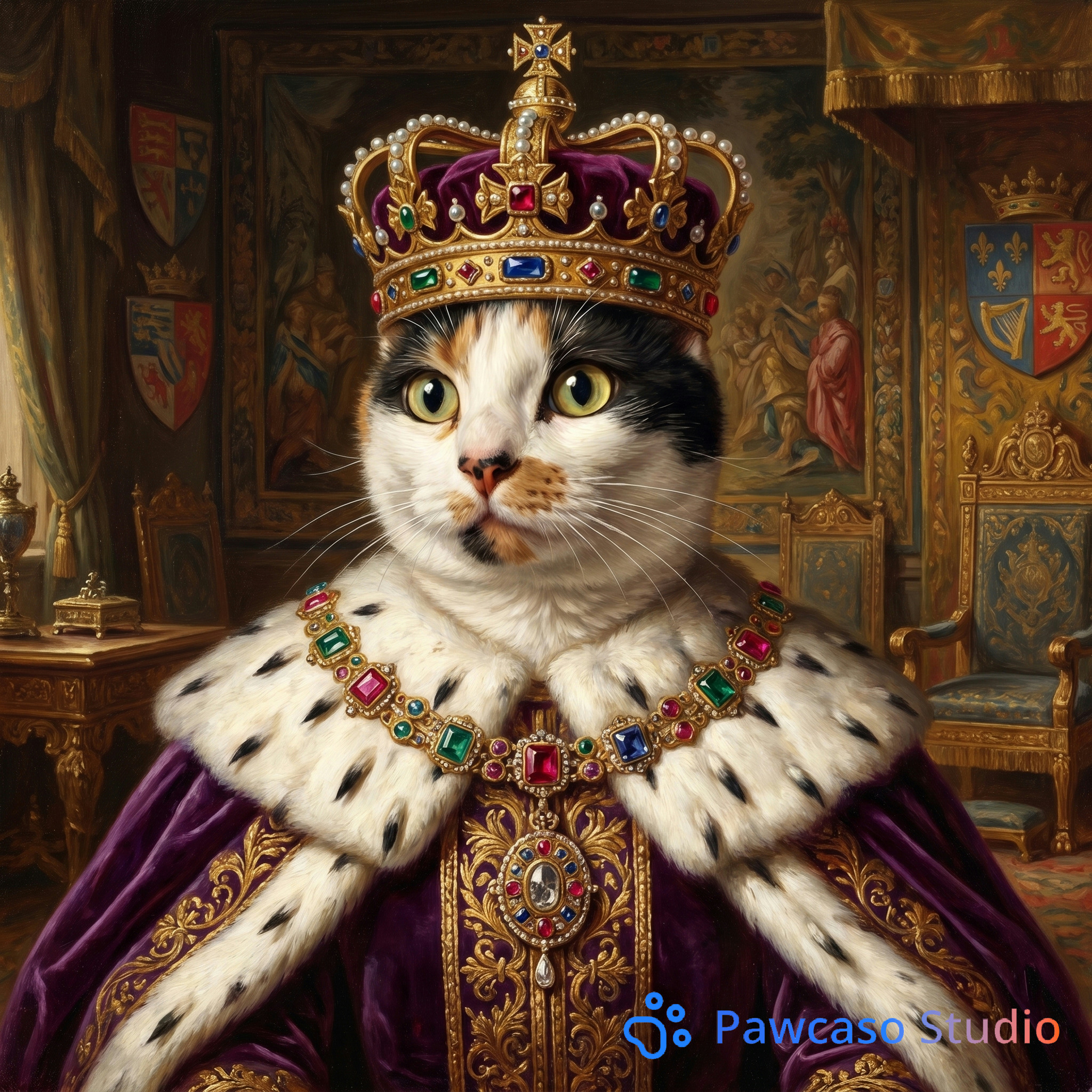 Mabel's Royal portrait