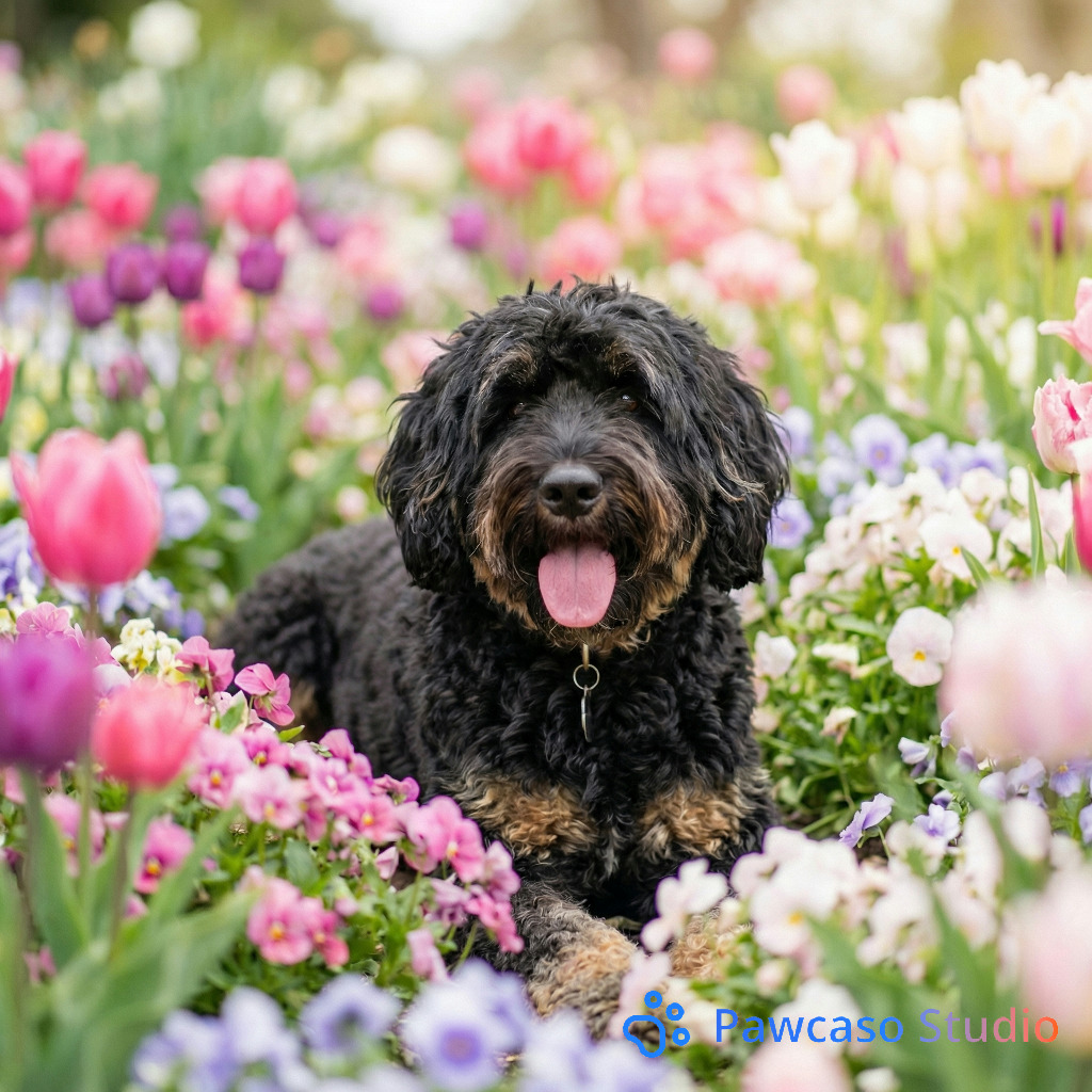 Audrey's Flower Garden portrait
