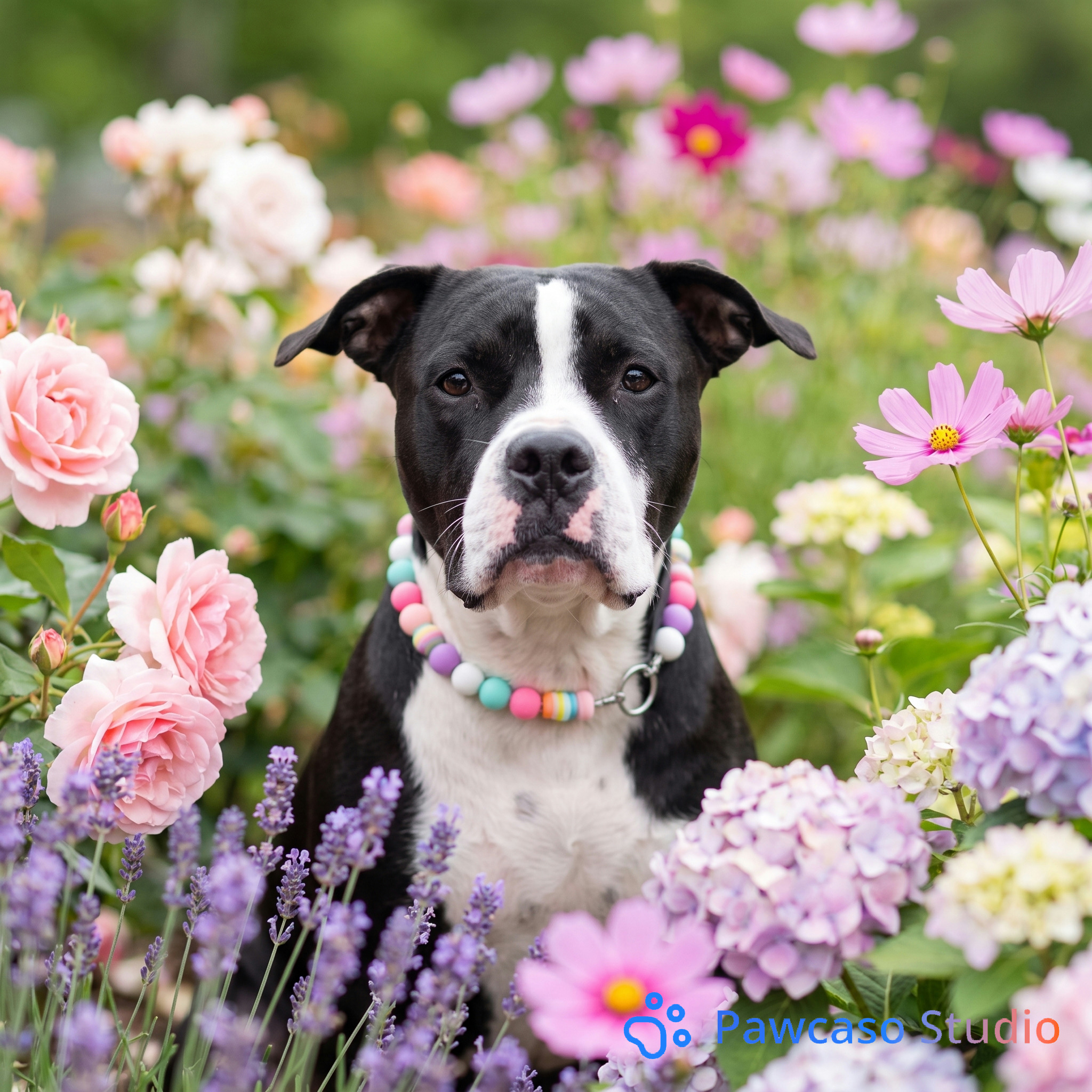 Cricket's Flower Garden portrait