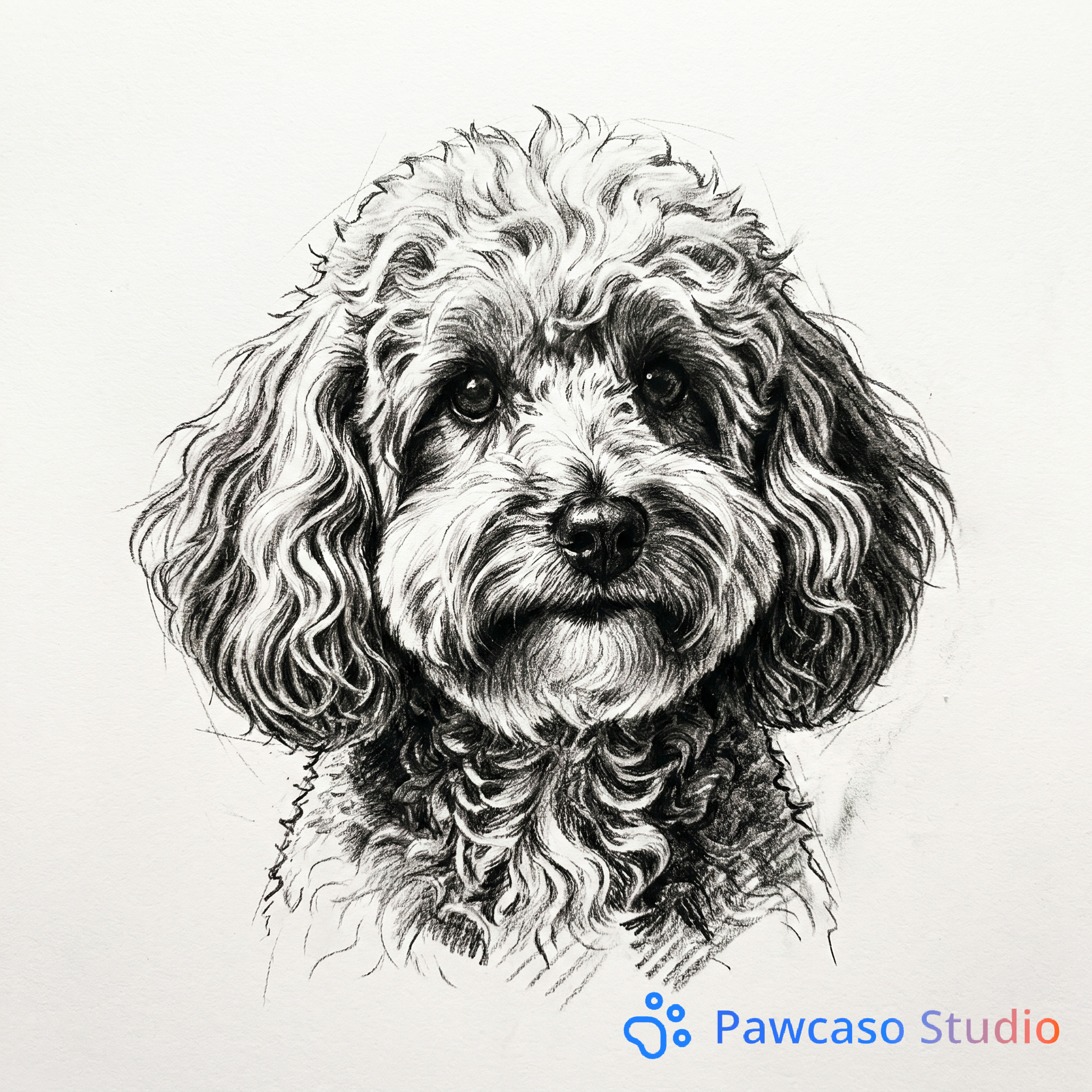 Luc's Charcoal portrait